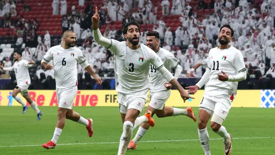 فلسطين تصعق قطر في كأس العرب