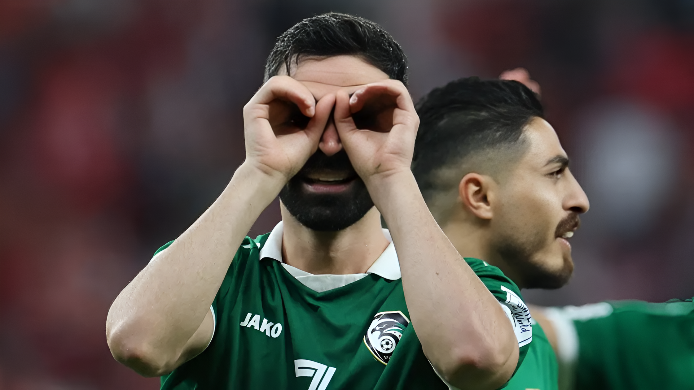 عمر خربين يقود نسور قاسيون لعبور تونس