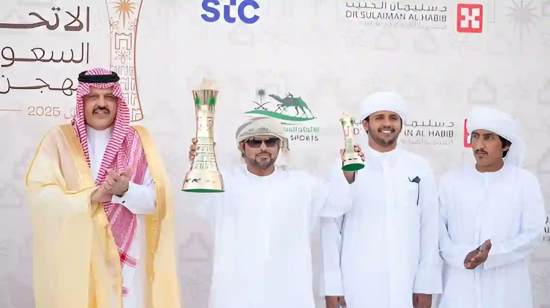 أمير حائل يرعى ختام الهجن